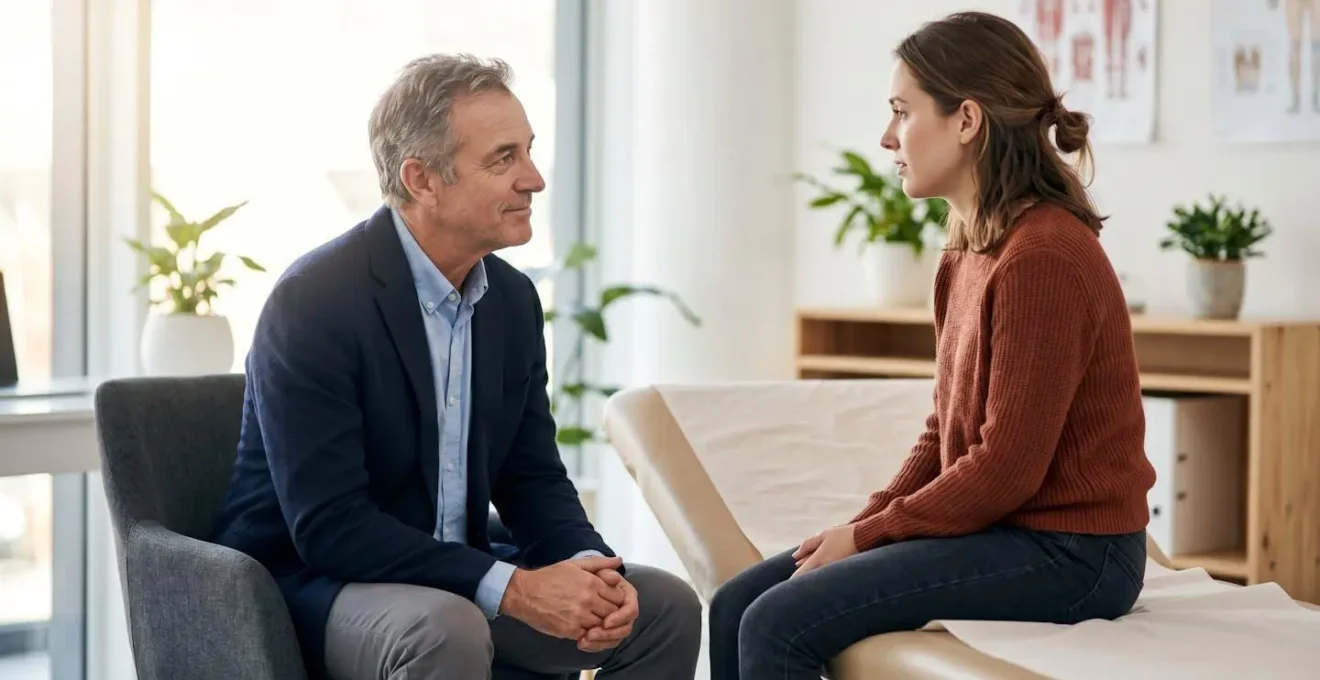 Consultation médicale personnalisée dans un cabinet privé moderne