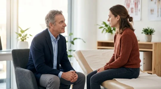 Consultation médicale personnalisée dans un cabinet privé moderne
