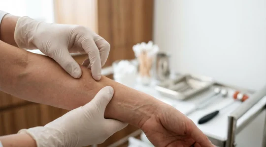 Consultation dermatologique pour problème cutané urgent